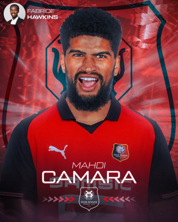 记者：雷恩深入商谈引进布雷斯特中场卡马拉，转会费约800万欧